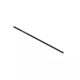 Paille droite PLA noir 210mm diam 6mm